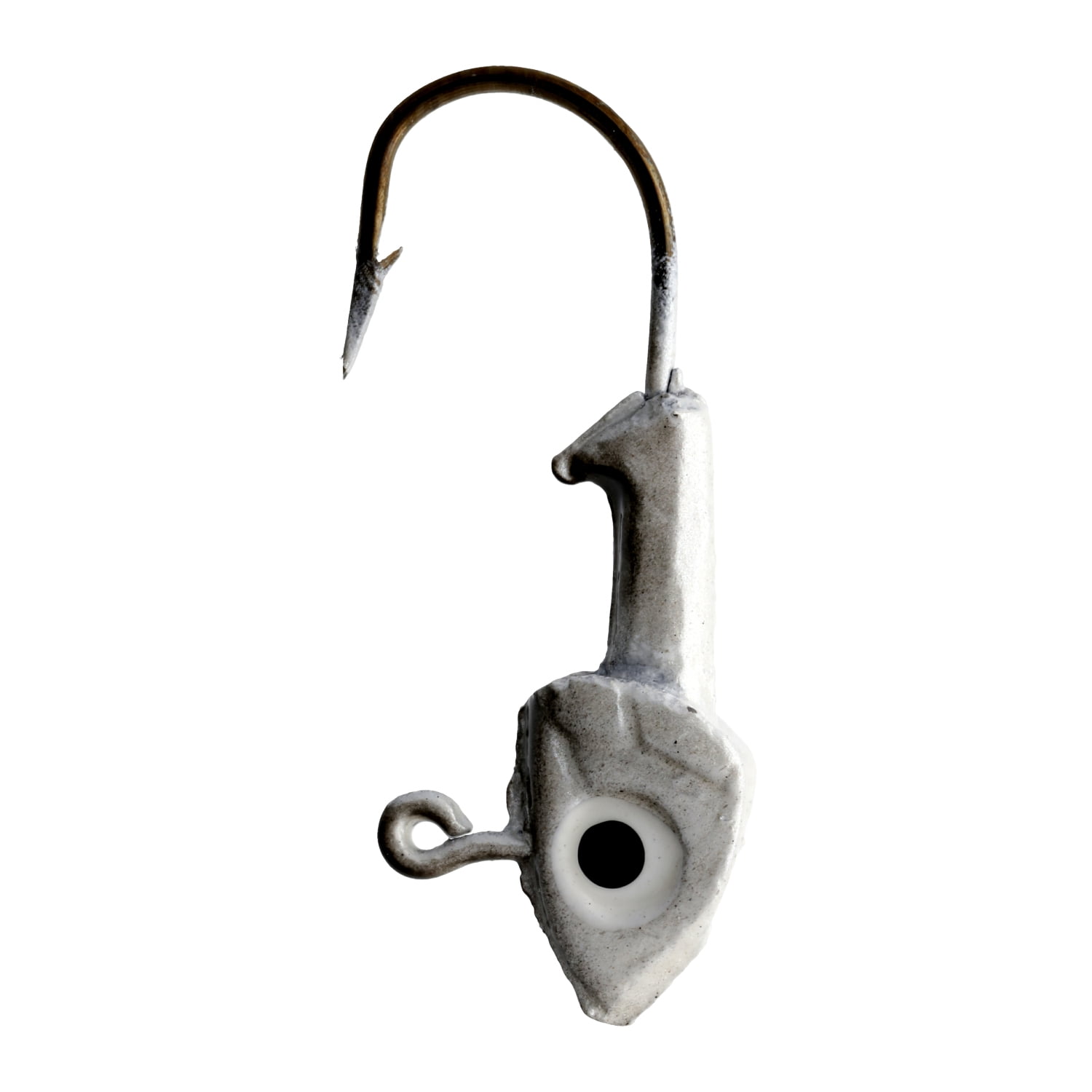 Eagle Claw Panfish Insider Tube Fishing Jig Head, Black Pearl, 1/16 oz.