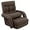 Brown, variant on FLOGUOR 14-Position Adjustable Floor Chair, Chaise Lounge Indoor, Folding Lazy Sofa with Armrests and a Pillow Padded Adults Gaming Chairs for Living Room, Bedroom Factory Price (Brown) 8803CO