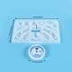 thumbnail image 3 of Kearding DIY plumas campanas eólicas cristal resina viento carillón moldes superficie lisa fácil de desmoldar reutilizar pegamento caer molde Cocina y Comedor Kearding HA060549-00, 3 of 6