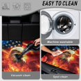 thumbnail image 5 of XYZCANDO Patriotic Eagle Cargo Liner 29" x 39", Durable Easy Install Trunk Mat, All Weather Non-Slip Stitched Edge Easy-Clean Rear Trunk Protector for Outdoor Use, 5 of 7