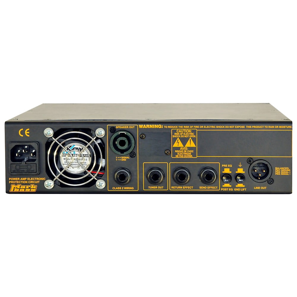 Markbass Blackline Little Mark 250 250W Bass Amp Head Black