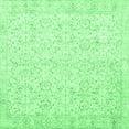 thumbnail image 1 of Ahgly Company Indoor Square Persian Emerald Green Traditional Area Rugs, 4' Square, 1 of 4
