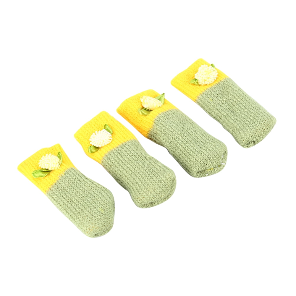 Protectores De Piso Para Patas De Mesa – 4 Piezas De Goma Negra (Antideslizantes Y Reforzadas)
