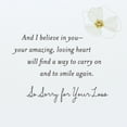 thumbnail image 4 of Hallmark Sympathy Card for Loss of Husband (Extra Love and Grace), 4 of 7