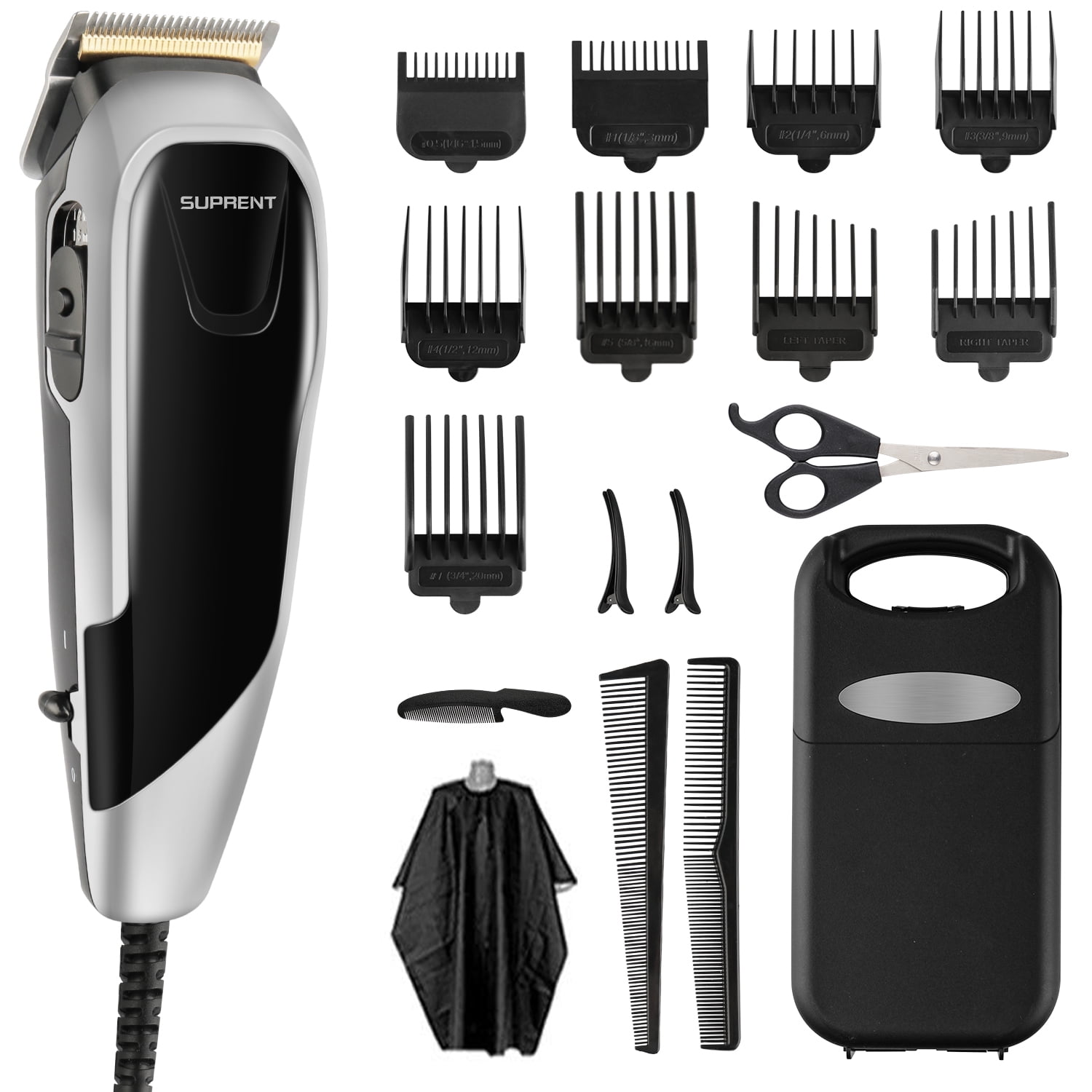 cutting hair with a machine