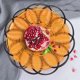 thumbnail image 4 of 7 inch Plastic Braided Basket Fruit Vegetable Cookies Container Holder Black&orange, 4 of 5