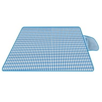 Anckoeil 6.56'×4.92' Plaid Outdoor Cushion Oxford Camping Picnic Blanket Foldable Beach Mat Portable and Durable Picnic Mats