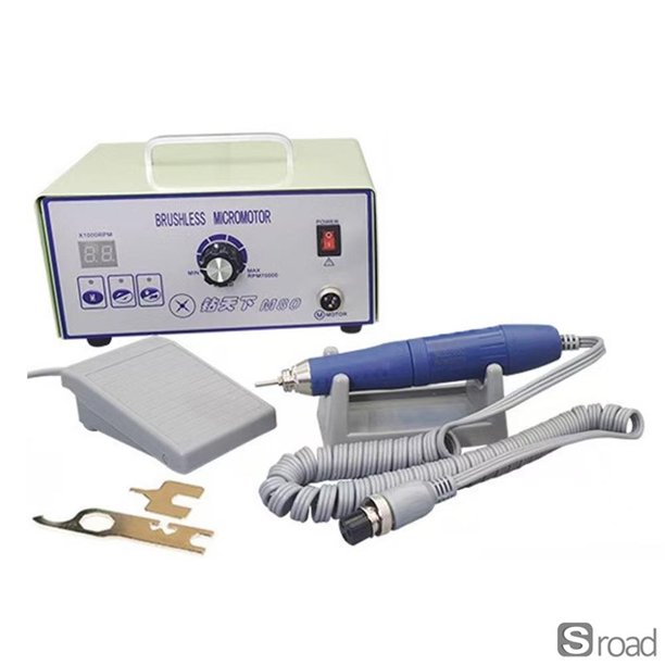Micromotor Sin Escobillas 70000 RPM M80 85C, Unidad De Pulido Y Grabado De Alta Precisión Para Joyería Y Artesanía, Motor Profesional Con Mano De Laboratorio