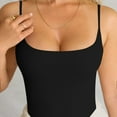 thumbnail image 2 of DHFJKG Women's Sleeveless Tank Top Sexy Tight Scoop Neck Ribbed Basic Cami Shirts Summer Workout Clothes Soft Tops, 2 of 9