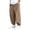 Khaki, variant on JIA JIA SHUANG Kids Corduroy Pants Fall Winter Drawstring Elastic Waist Trousers Casual Plain Loose Fit Cinch Bottoms Pants(Pink,1-2 Years)