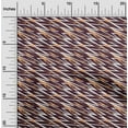 thumbnail image 2 of oneOone Velvet Brown Fabric Abstracts Dress Material Fabric Print Fabric By The Yard 58 Inch Wide, 2 of 5