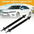 thumbnail image 2 of Unique Bargains 2pcs 100mm/3.94in Adjustable Front Bumper Lip Splitter Strut Support Bars Black, 2 of 6