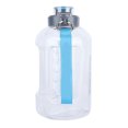 thumbnail image 2 of Botella de agua de gran capacidad, taza de agua de plástico de verano para viajes de oficina, deportes al aire libre, ciclismo, 1500ml, 2 of 5
