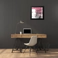 thumbnail image 4 of Grey, Jace 20x20 Black Modern Framed Museum Art Print Titled - NY Monroe Pink, 4 of 5