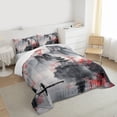 thumbnail image 3 of Manfei Cherry Blossoms Full Size Comforter Sets 3-Piece for Boys Girls,Pink Sakura Bedding Comforter Set,Japanese Style Lightweight Bedding Sets,Luxury Bedroom Decor, 3 of 8
