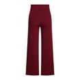 thumbnail image 5 of Aloohaidyvio Yoga Pants,Women's Fashion Solid Color Stretch Yoga Pants High Waist Loose Casual Wide Leg Pants, 5 of 5