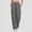 Dark Gray women loose cargo pants a1, variant on Women's Elastic Waist Cargo Pants Casual Streetwear Loose Long Pants Flowy Workout Trousers Summer Y2K Travel Pants Hiking Cargo Clothes, Black L