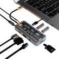 thumbnail image 2 of 10 in1 USB C Hub, Ethernet USB-C Mac Multiport Adapter, 2 of 5