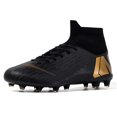 thumbnail image 3 of Botas de fútbol antideslizantes para hombre, calzado deportivo de alta calidad, con tacos, para entrenamiento de hierba TF/FG, ligero, para adultos, 3 of 5