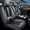 #066 Black&Gray, variant on DIKSOAKR 2 Front Car Seat Covers Fit for Hyundai Venue 2020-2025 Faux Leather Front Seat Cushion with Airbag Compatible Automotive Interior Accessories (Black)