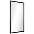 thumbnail image 3 of Empire Art Direct Contempo Stainless Steel Gold Wall Mirror Brushed Black 24" x 36" Black, 3 of 14