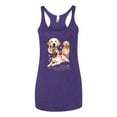 thumbnail image 2 of If It's Not a Golden Retriever It's Just a Dog Gift | Womens Dog Lover Premium Tri-Blend Racerback Tank Top, Purple Rush, Small, 2 of 3