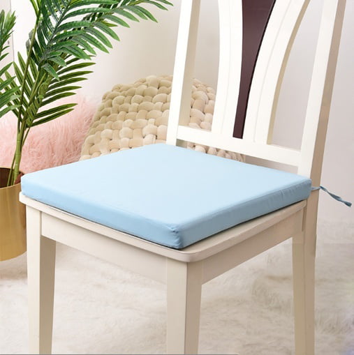 WATERPROOF Chair Cushion Seat Pads OUTDOOR Tie On Garden Patio REMOVABLE COVER! 