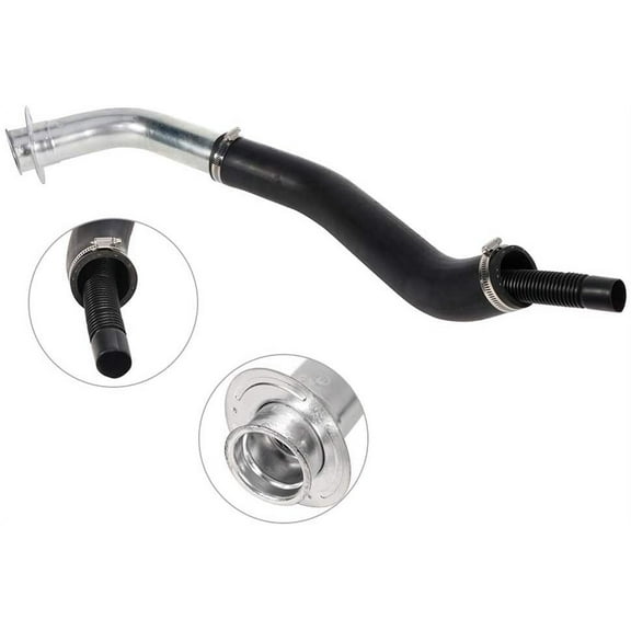 ECCPP Fuel Gas Tank Filler Neck Tube Pipe 3878-0011 FN542 Fuel Tank Tube Fit for 1987-1997 For Ford For F-150 For Ford For F-250 1997 For Ford For F-250 HD 1987-1997 For Ford For F-350 1997 Ford Lobo