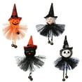 thumbnail image 5 of Gaecuw Indoor Halloween Decor, Halloween Decorations Hanging Gnome OrnamentsPlus GhostWitchBlackCat, Decoracion De Halloween for Halloween Decoration Indoor Outdoor(Colorful, Wood), 5 of 5