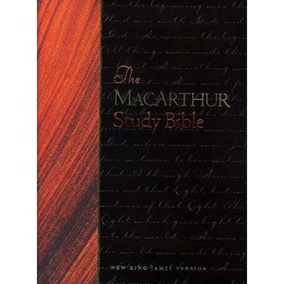 Pre-Owned Macarthur Study Bible (Paperback) 0849916348 9780849916342