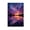 Unframe, variant on Larbulse  Pink Blue Storm Clouds Sunset Lake Canvas Wall Art Home Decor Poster Vintage Funny Print Picture Abstract Bedroom Living Room Kitchen Posters Decor,