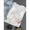 thumbnail image 3 of Making Infinity Symbol Love T-Shirt Women -Image by Shutterstock, Female XX-Large, 3 of 4
