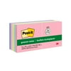 Post-it Greener Notes, 3 in. x 3 in., Sweet Sprinkles, 12 Pads