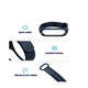 thumbnail image 3 of 6pz Correa Sport Silicon Para Xiaomi Mi Band 7 6 5 Premium Xtellar multicolor, 3 of 3