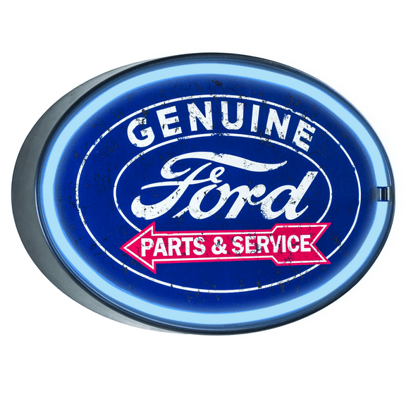 American Art Decor Officially Licensed Genuine Ford Parts & Services LED Sign