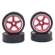 thumbnail image 1 of Accesorios de actualización de llantas y neumáticos resistentes al desgaste universales para Wltoys RC Rojo, 1 of 7