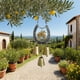 thumbnail image 4 of Campana de viento metálica en forma de herradura | Colgante de campanilla de viento para jardín exterior | Decoración colgante para patio o terraza | Adorno para patio interior o interior, 4 of 6