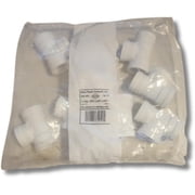 10 Pack Dura Plastics PVC Threaded Tee (TxTxT) – Schedule 40 PVC Fitting with Female Threaded Ends – Irrigation - 405-007 (1/2 10 Pack (P12TT-10))