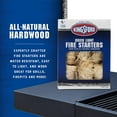 thumbnail image 4 of Kingsford Quick Light Fire Starter Rolls - Odorless, All Natural, Water-Resistant - 32 Pack, 4 of 7