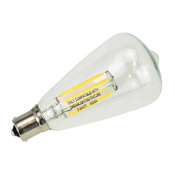 Dream Lighting LED Edison Bulb/Warm White - 3000K