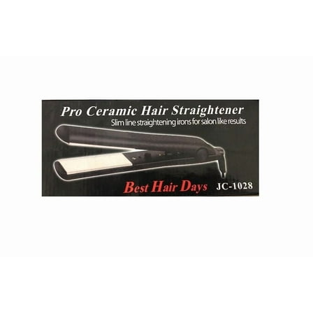 Brand New Pro Ceramic Hair Straightener Flat Iron 1 inch Best Hair Days