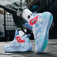 thumbnail image 3 of Womens Basketball Shoes Breathable Lightweight Fashion Athletic Sneakers Unisex Non Slip Outdoor Sport Volleyball Shoe, 3 of 6