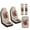 Deer Hummingbid Maple Leaves, variant on Xoenoiee Highland Cattle Butterfly Flower Pattern 5 PCS Automotive Seat Covers for Cars Trucks and SUVs, Car Front Seat Covers, Seat Belt Pads and Center Console Cover, Leather Auto Interior Covers