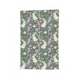 thumbnail image 6 of Wukai Retro Bunny Floral Print Garden Flag 12.5x18 Inch Double Sided Sun-resistant Rain-resistant, Wrinkle-resistant Colorfast(Only Flag), 6 of 7