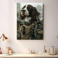thumbnail image 4 of English Springer Spaniel Wall Art Soilder Dog Posters - English Springer Spaniel Dog Canvas Wall Art For Bedroom Decor - Inspirational Wall Art - Gifts For Women, 4 of 6
