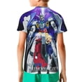 thumbnail image 4 of Youth Mobile Suit Gundam T Shirts 3D Printed Short Sleeve Tee Shirt for Boys Girls, 4 of 8