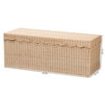 thumbnail image 2 of bali & pari Damita Scallop Natural Rattan Chest, 2 of 12