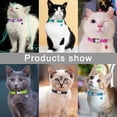 thumbnail image 7 of Puppy Collar with Bell, Reflective Nylon XS Cat Collars Soft Adjustable Buckle for XXS XSmall Small Puppy Female Tiny Pets Dogs Boy Girl Kitten Yorkie Chihuahua, 7 of 7