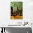thumbnail image 2 of ARTCANVAS Blackman Street - London 1885 Canvas Art Print by John Atkinson Grimshaw - Size: 26" x 18" (0.75" Deep), 2 of 9