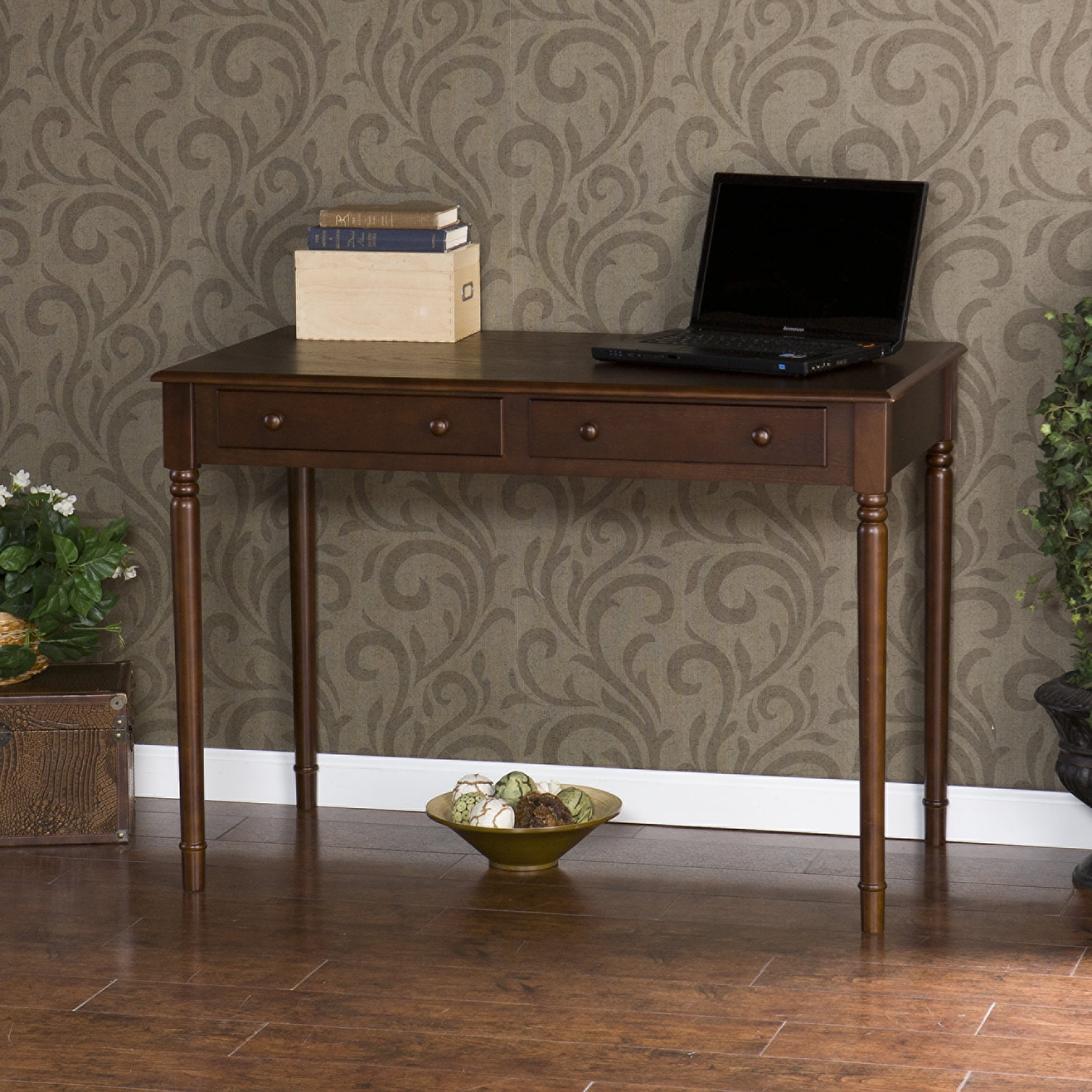 Haskell Writing Desk Espresso